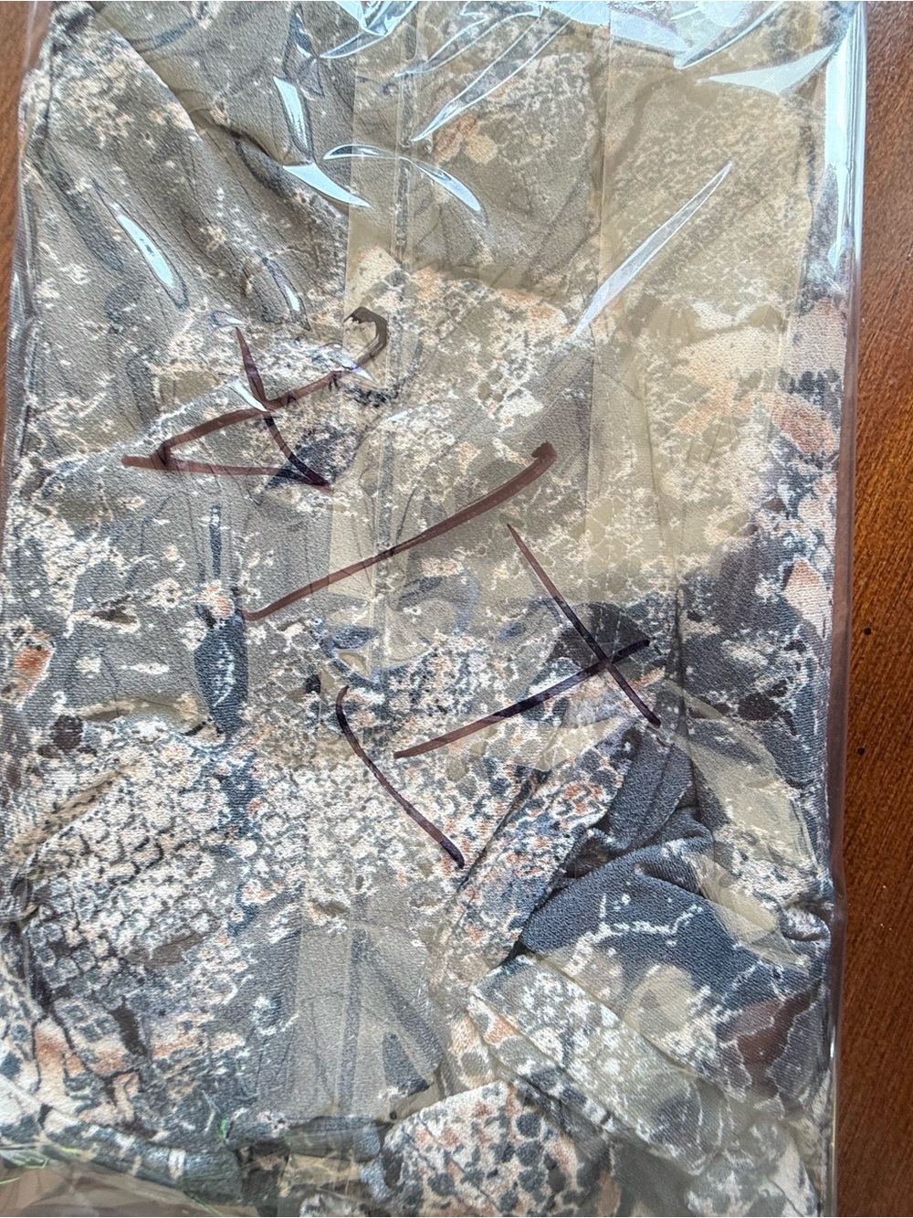 Christian Siriano Mini Dress in Gray and Black/ blue snake Print - Picture 8 of 8